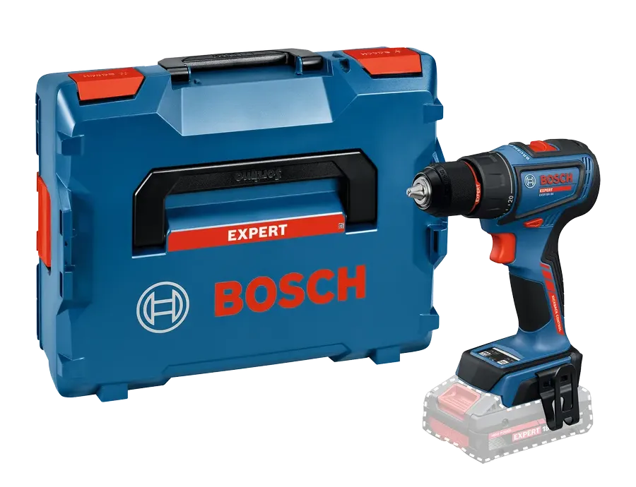 Bosch EXPERT EXSR18V-90FC 18V Akku-Schlagbohrschrauber Solo mit FlexiClick-System in L-BOXX