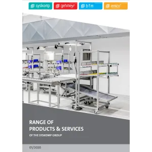 product range and performance programme - assembly technology and industrial automation